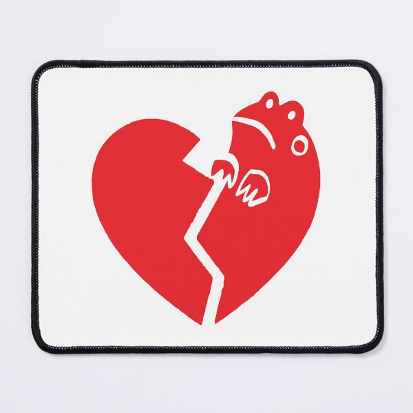 Item preview, heartbreak frog logo designed and sold by moosesharkrhino.
