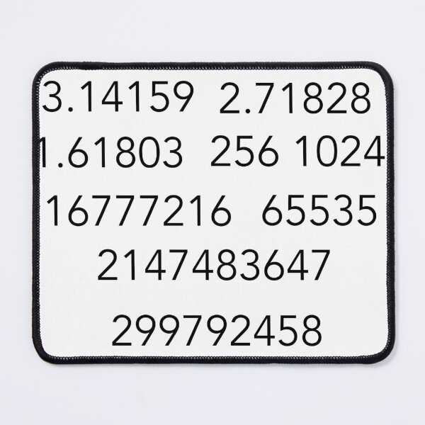 Item preview, Universal and mathematical constants designed and sold by lojotees.