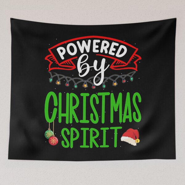 Item preview, Christmas Lovers Powered By Christmas Spirit  designed and sold by Dibble Dabble Designs.