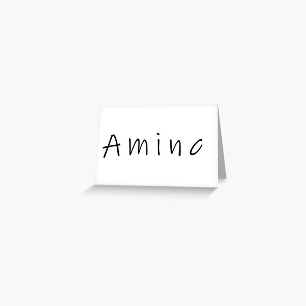 Cartes De Vœux Sur Le Theme Amina Redbubble