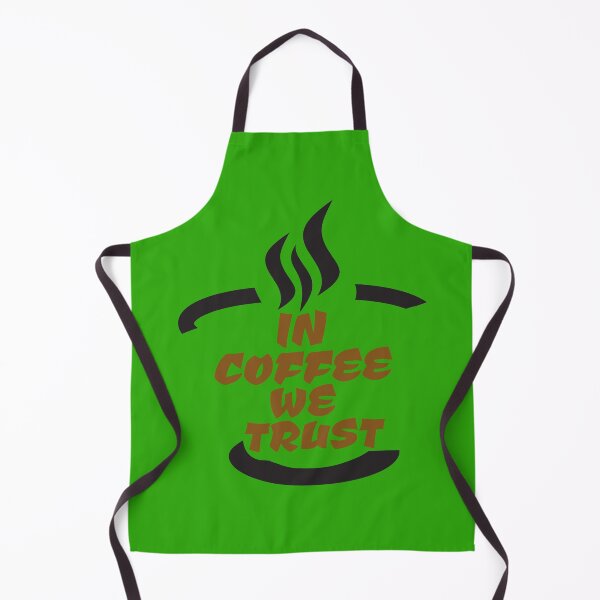 Item preview, In Coffee We Trust, Funny Coffee Quote, Coffee Lover Gift, Coffee Design designed and sold by DesignHouse07.