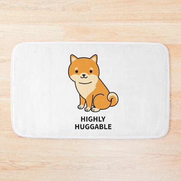 Item preview, orange smiley huggable cartoon pooch designed and sold by SuperiorPrints.