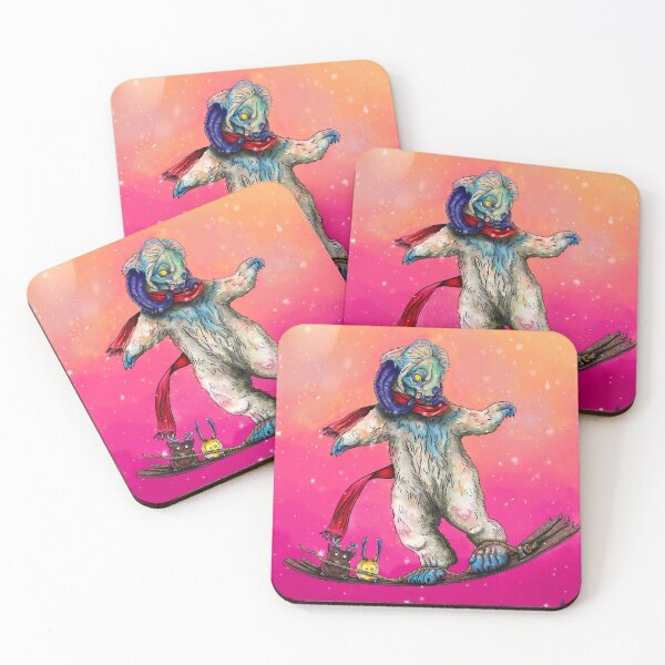 Item preview, Snowboarding yeti designed and sold by ForgottenIMP.