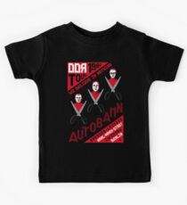 Autobahn 1982 East German Tour T-Shirt Kids Tee