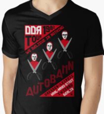 Autobahn 1982 East German Tour T-Shirt Men's V-Neck T-Shirt