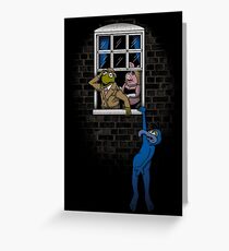 Banksy Muppets Greeting Card