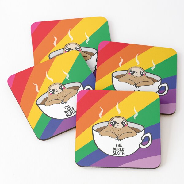 Item preview, The Wired Sloth- Rainbow designed and sold by TheWiredSloth.