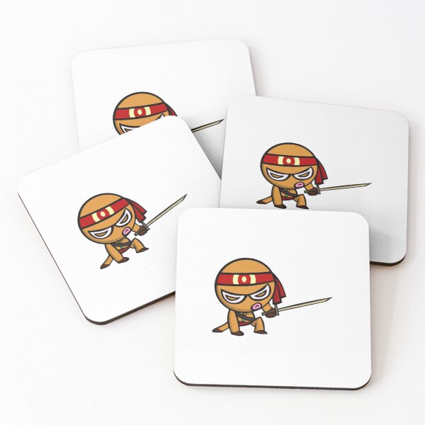 Item preview, Ginjas - Gingerbread Man Ninja  designed and sold by ArtistryPrint.
