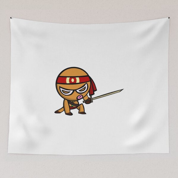 Item preview, Ginjas - Gingerbread Man Ninja  designed and sold by ArtistryPrint.