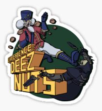 Experience Deez Nuts Sticker