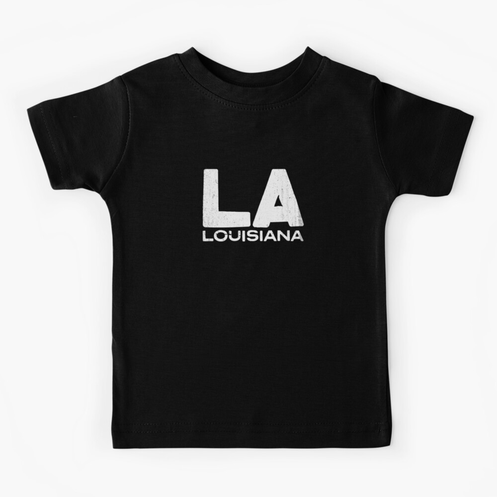 DanYoungOfficial Louisiana State Vintage Retro Kids T-Shirt