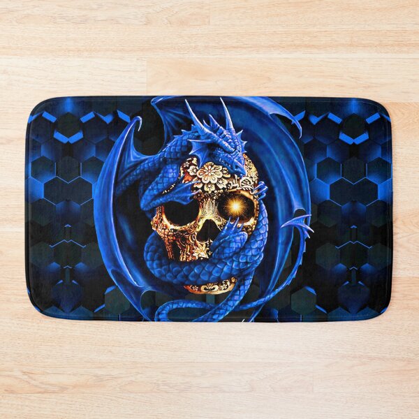 Item preview,   Dragon and Tribal Skull designed and sold by Gothic Fantasy.