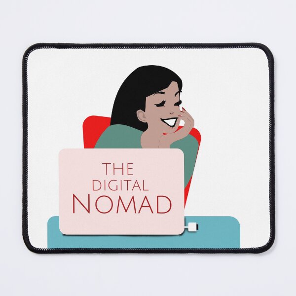 Item preview, Working Anywhere (Happy Girl Programming) designed and sold by MindCereal.