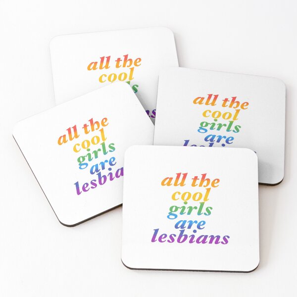 Item preview, all the cool girls are lesbians designed and sold by adoresapphics.