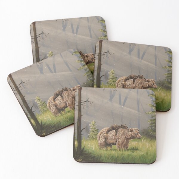 Item preview, Mother Bear and Cub, Momma knows the way designed and sold by theartofdeb.