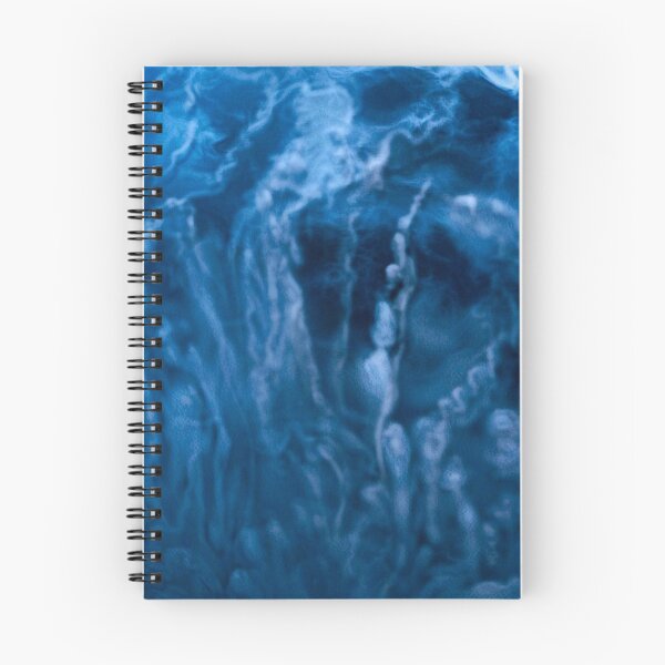 Aperçu de l'œuvre Motif psychédélique abstrait cauchemar bleu créée et vendue par mrtraz.