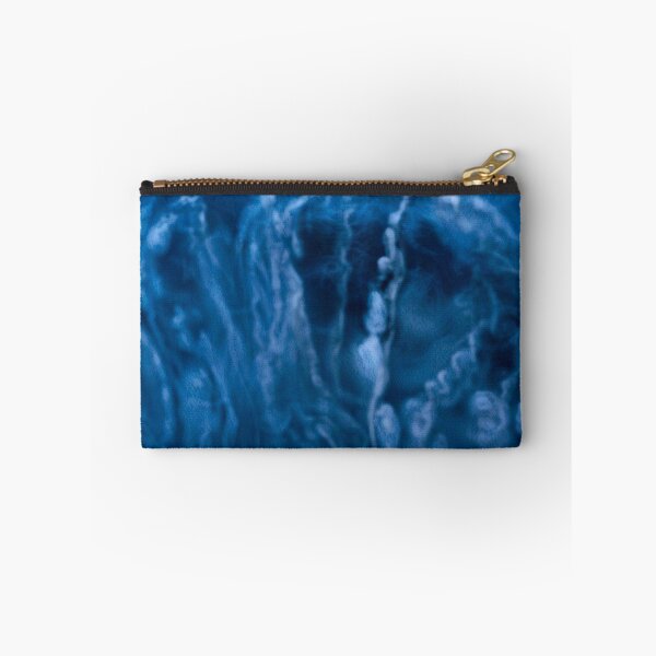 Aperçu de l'œuvre Motif psychédélique abstrait cauchemar bleu créée et vendue par mrtraz.