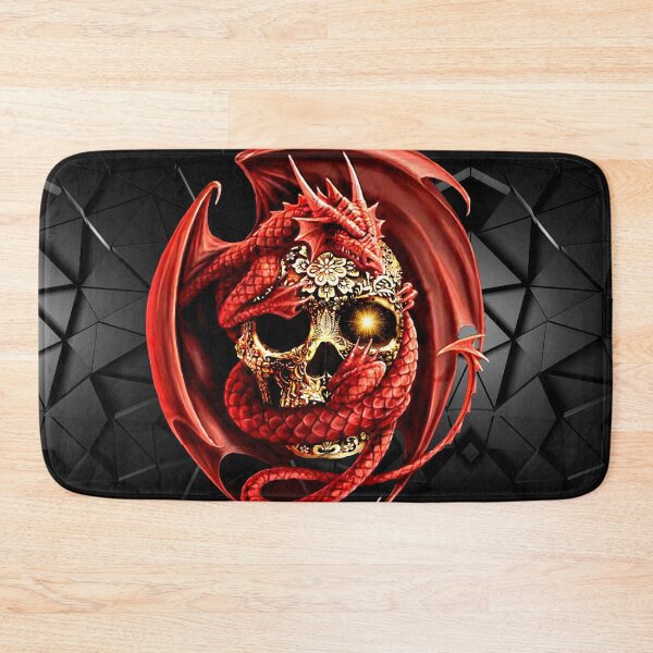 Item preview,   Dragon and Tribal Skull designed and sold by Gothic Fantasy.
