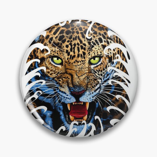 Item preview, Japanese leopard tattoo designed and sold by albertocubatas.