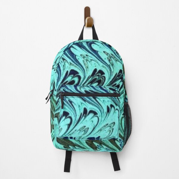 Item preview, Vintage Swirls and Waves Teal Blue Sage Green designed and sold by SaraValor.