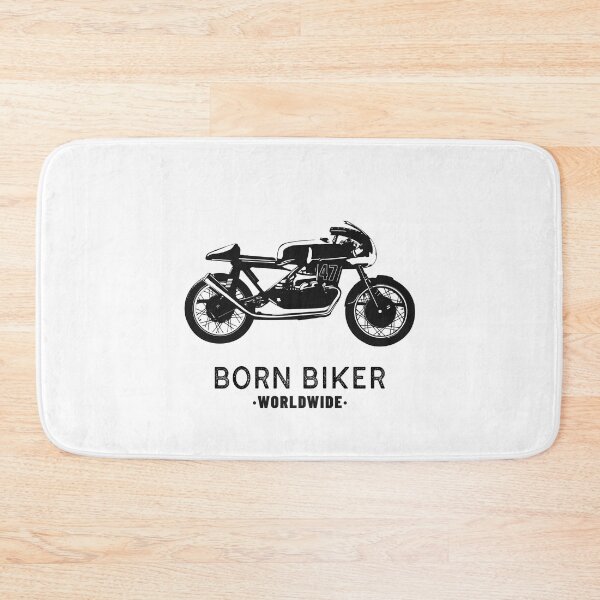 Item preview, born wild biker motor bike two wheel rev motorcycle cylinder designed and sold by SuperiorPrints.