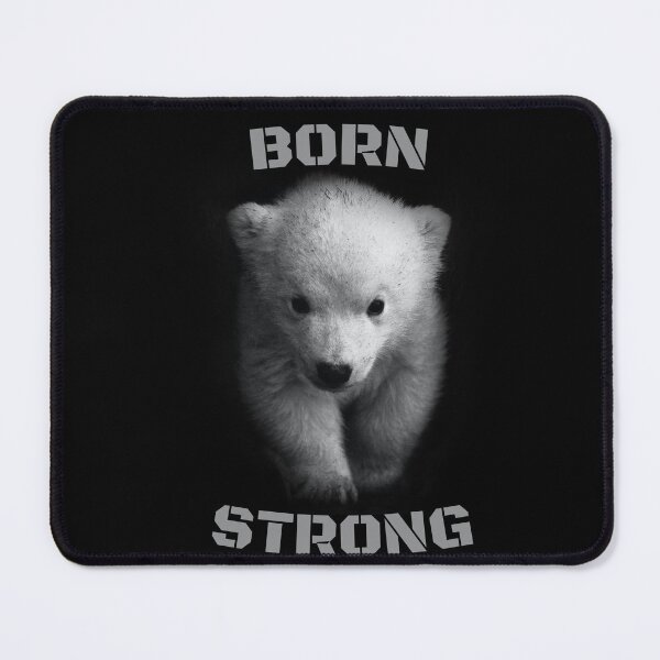 Item preview, Born Strong Polar Bear Cub designed and sold by OrangePyramid.