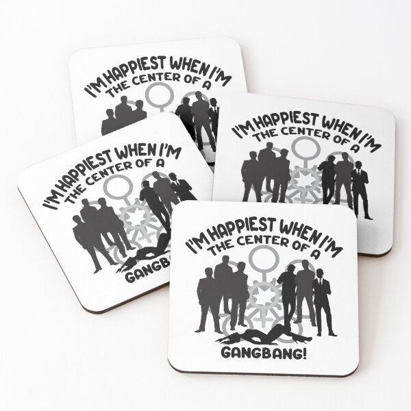 Item preview, I'm Happiest When I'm The Center of a Gangbang! Swinger Lifestyle Design. designed and sold by swingersshop.