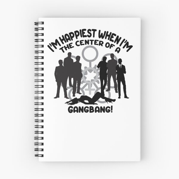 Artikelvorschau, Ich bin am glücklichsten, wenn ich das Zentrum eines Gangbangs bin! Swinger-Lifestyle-Design. entworfen und verkauft von swingersshop.