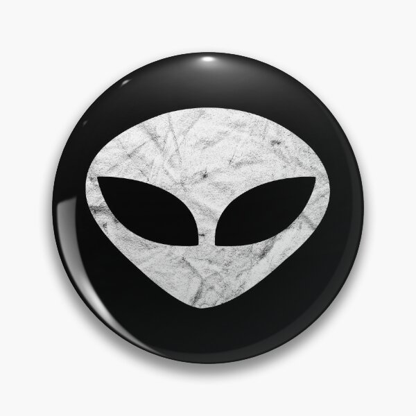 Item preview, Alien Logo [White Vintage Worn Design] designed and sold by siggyspatsky.