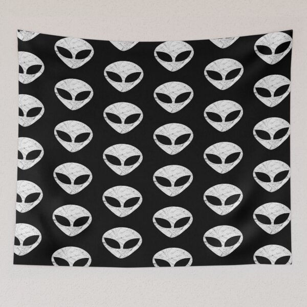 Item preview, Alien Logo [White Vintage Worn Design] designed and sold by siggyspatsky.