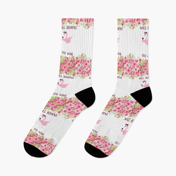 Item preview, FLAMINGO WILL REMOVE FOR WINE designed and sold by HayleyAnn79.