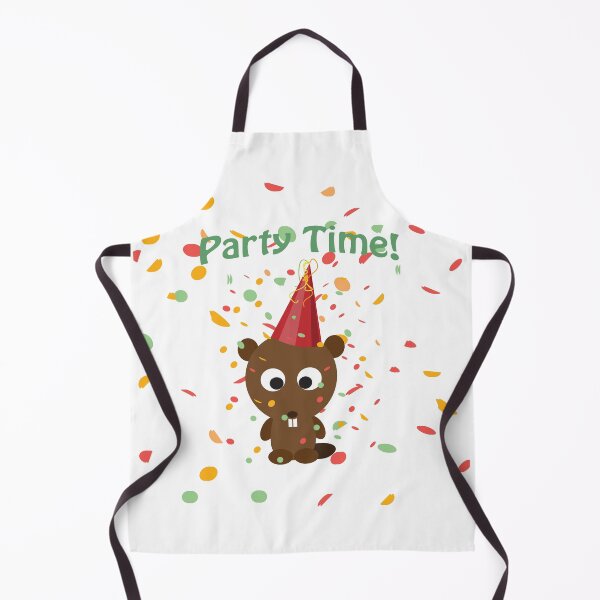 Artikelvorschau, Party Zeit Biber entworfen und verkauft von Hedgie Designs.