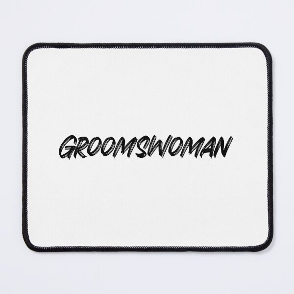 Item preview, Groomswoman (black) designed and sold by Allyoudois.
