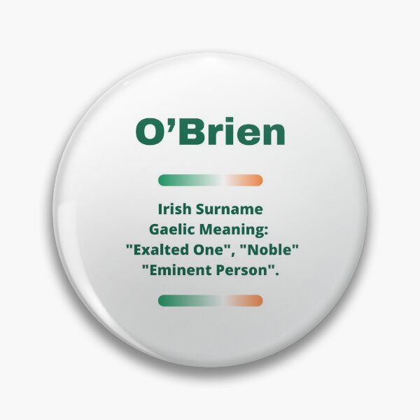Item preview, O’Brien Family Surname Meaning designed and sold by teewearstyle.