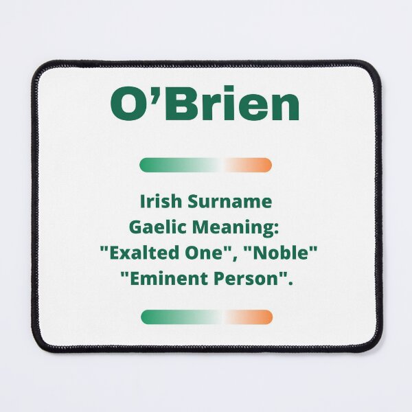 Item preview, O’Brien Family Surname Meaning designed and sold by teewearstyle.