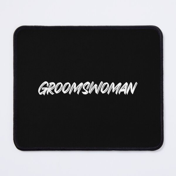 Item preview, Groomswoman (white) designed and sold by Allyoudois.