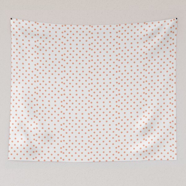 Item preview, Pastel Orange Polka Dots designed and sold by UzStore.