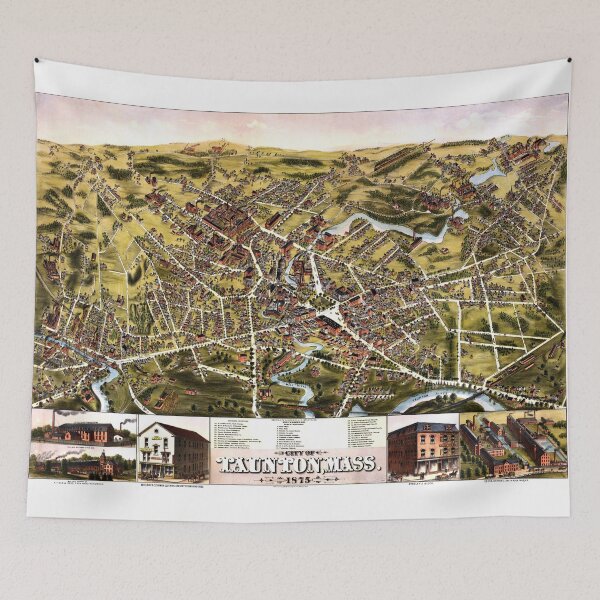 Item preview, Taunton - Massachusetts - 1875 designed and sold by paulrommer.