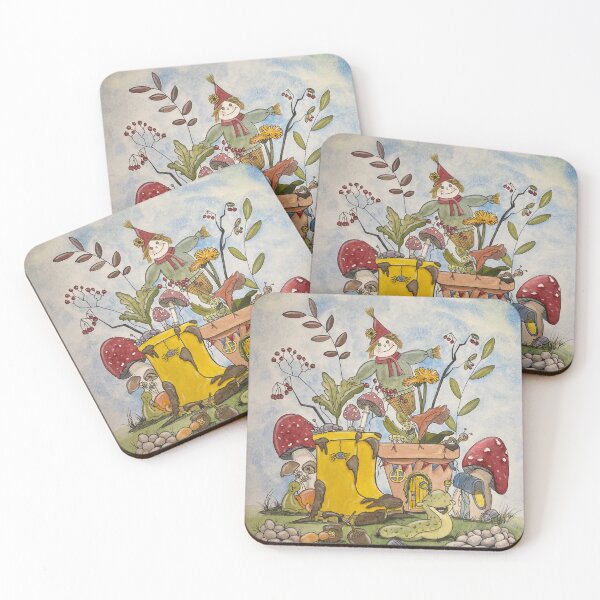 Item preview, Fun garden insect and crawlers watercolour design  designed and sold by Macchiatoartuk.
