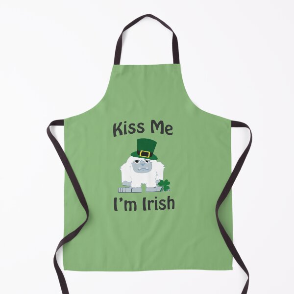 Item preview, Kiss Me I'm Irish Leprechaun Yeti designed and sold by Hedgie Designs.