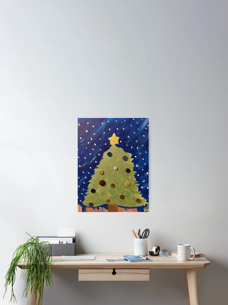Thumbnail 2 of 3, Poster, Button Tree designed and sold by RobynAIrving.