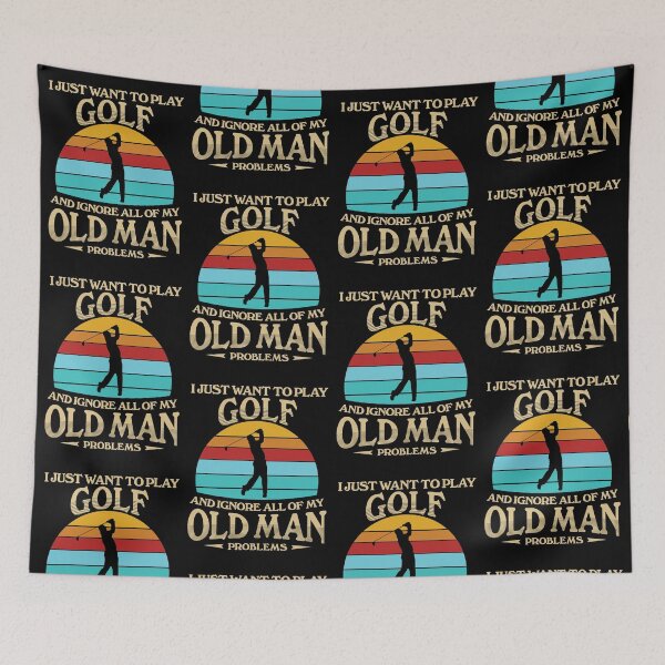 Item preview, GOLF- OLD MAN designed and sold by HayleyAnn79.