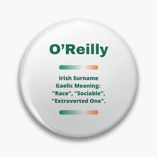 Item preview, O’Reilly Family Surname Meaning designed and sold by teewearstyle.