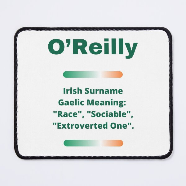 Item preview, O’Reilly Family Surname Meaning designed and sold by teewearstyle.