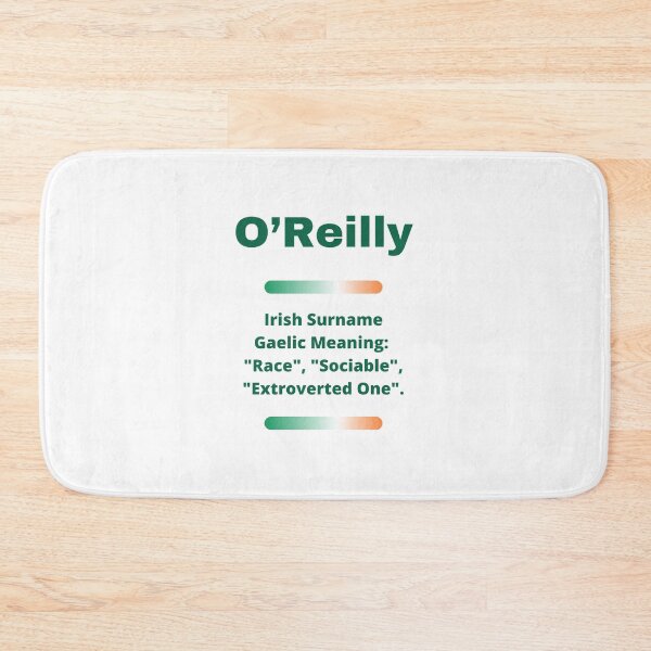 Item preview, O’Reilly Family Surname Meaning designed and sold by teewearstyle.