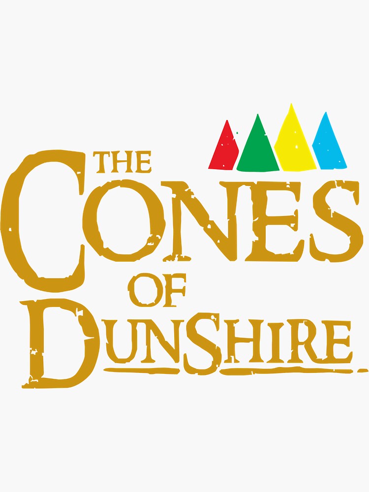 "The Cones Of Dunshire Classic " Sticker for Sale by