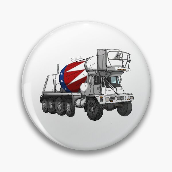 Item preview, American Concrete Truck 4 de julio designed and sold by Michael Garber.