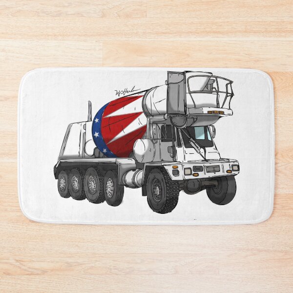 Item preview, American Concrete Truck 4 de julio designed and sold by Michael Garber.