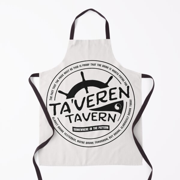 Item preview, Ta'veren Tavern Logo (black) designed and sold by Taveren-Tavern.