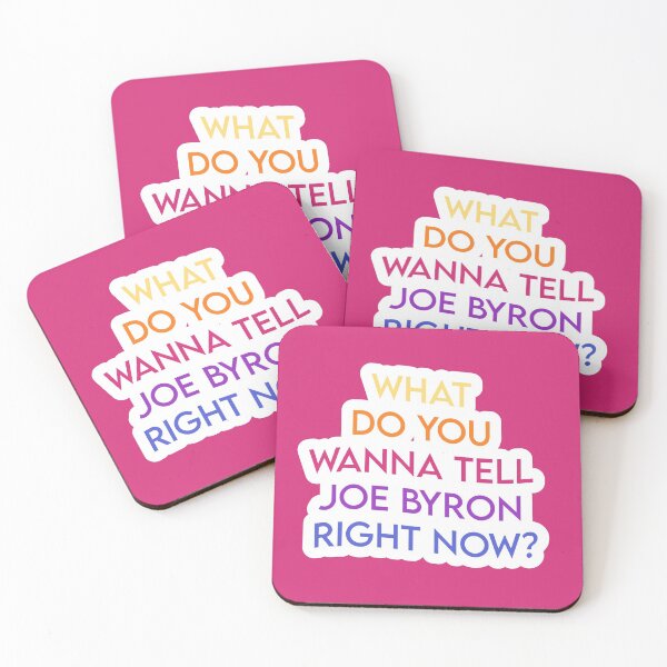 Item preview, What Do You Wanna Tell Joe Byron Right Now designed and sold by sticker-vault.
